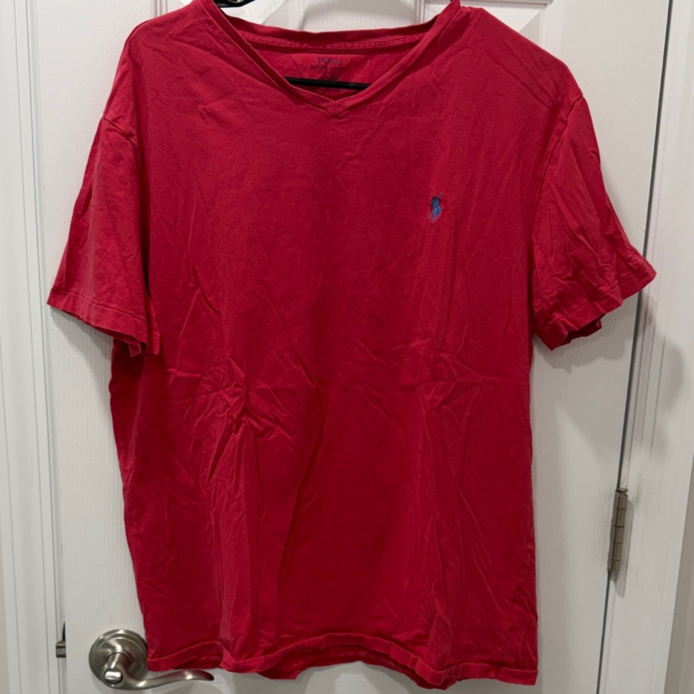 Polo Ralph Lauren Men's Red Short Sleeve Tee